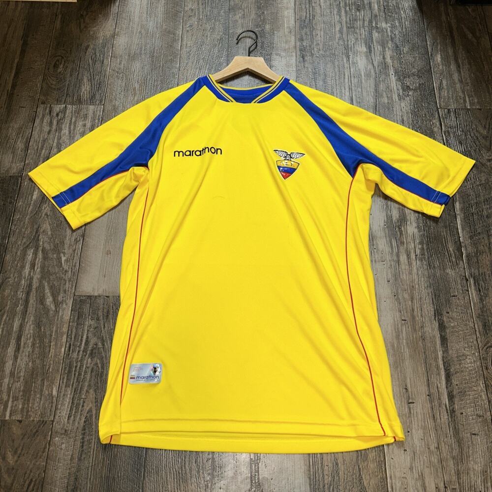 2002 Ecuador National Football Team Limited Edition Home Jersey - Men’s XL